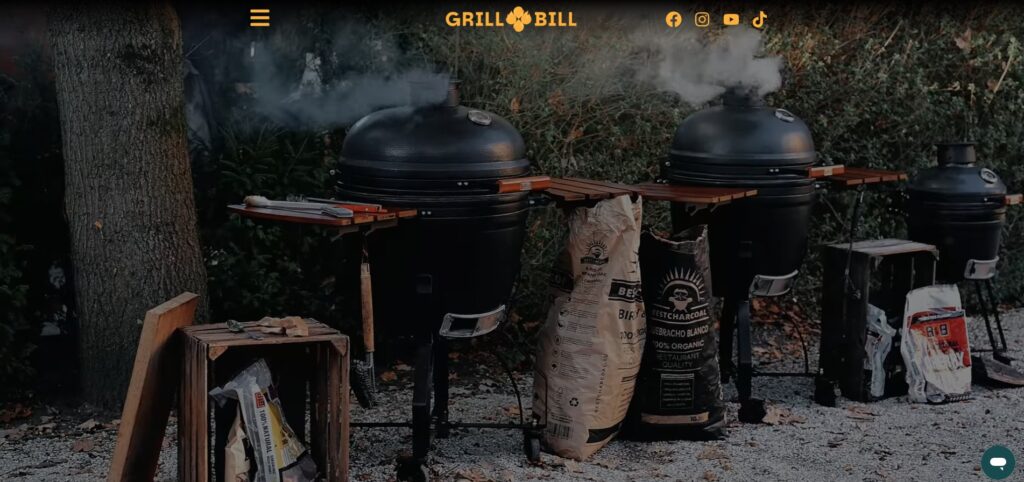Grill Bill website